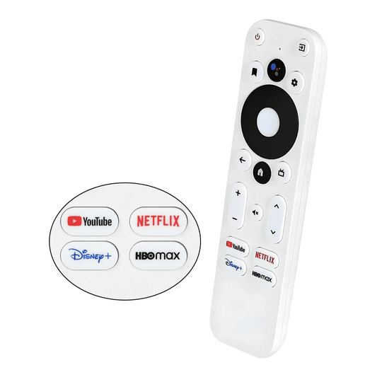 Control remoto por voz para ONN Android FHD 4K UHD Streaming Stick TV