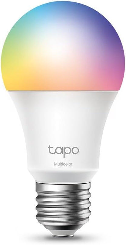 Tapo L531E - Bombilla Inteligente RGBW de 16M Colores, Regulable y Controlada por Voz con Alexa y Google Home