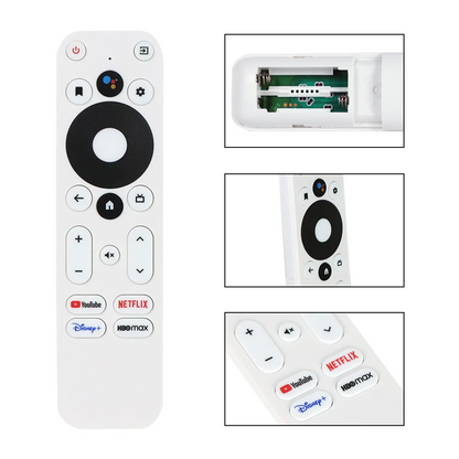 Control remoto por voz para ONN Android FHD 4K UHD Streaming Stick TV