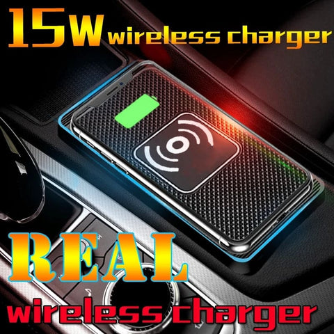 Cargador inalámbrico para carro 15 W, imagen 1