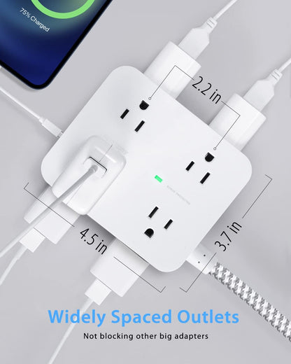 Overload protection multiple outlets