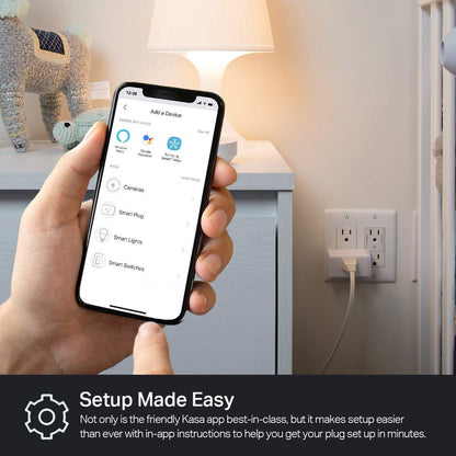 Paquete de 2 unidades Kasa Smart Plug HS103P2 - Enchufe inteligente wifi compatible con Alexa, Echo, Google Home e IFTTT