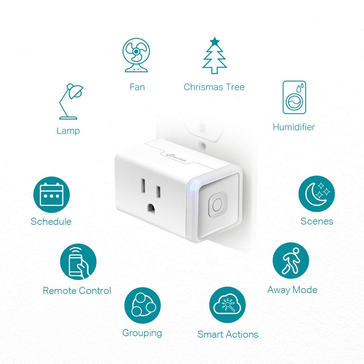 Kasa Smart Plug HS103P2 2-Pack - WiFi Smart Plug Compatible with Alexa, Echo, Google Home and IFTTT