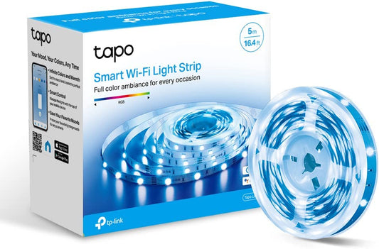 TP link tapo - 5 meter wifi smart led light strip compatible with Google assistant and Alexa