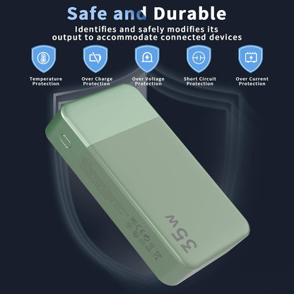 Cargador portátil NOBIS 20000mAh 35W con pantalla digital y carga rápida