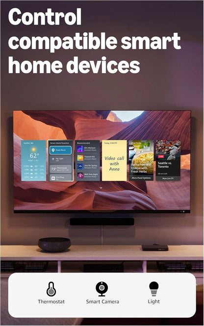 Fire TV Stick 4K Max (2.ª Gen) | Wi-Fi 6E, Alexa, Dolby Vision y 16GB para apps, juegos y streaming ultra fluido