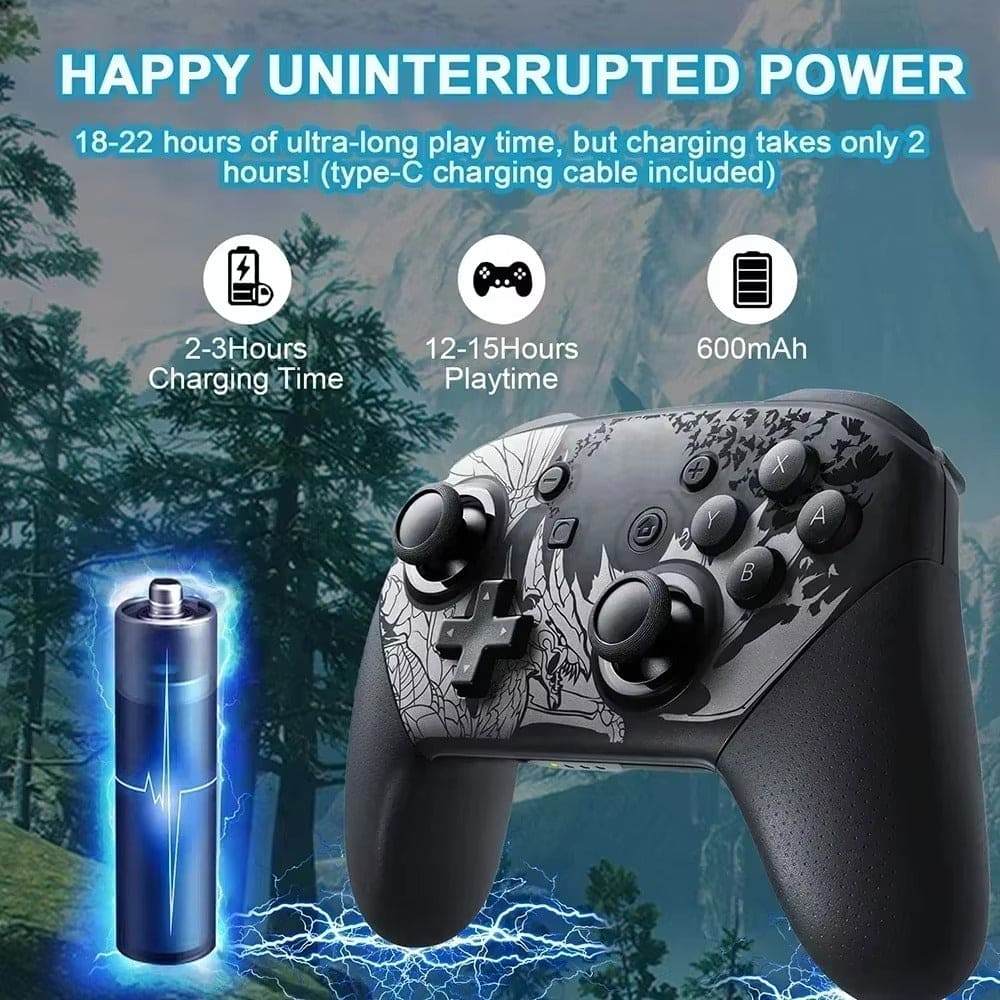 Nintendo Switch Pro Controller +AAA 