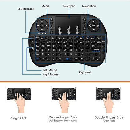 Mini Wireless Keyboard 2.4G