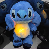 Peluche que respira con luz y música