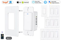 Interruptor de luz inteligente WiFi 15A, imagen 1