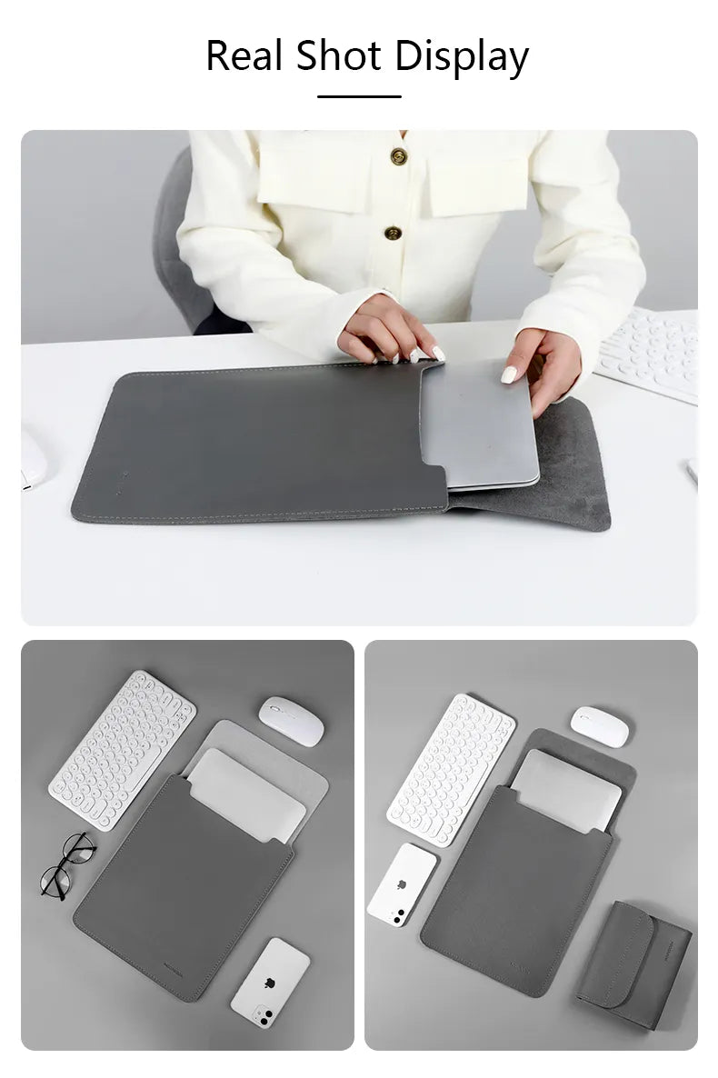 PU Leather Case for 13.3 inch Laptop