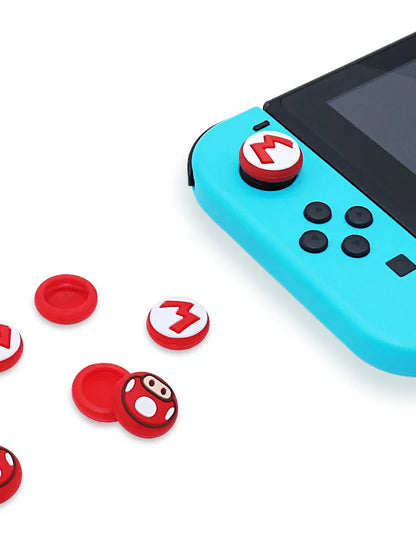 2pcs Silicone Joystick Thumb Grips Protector for Joy-con Nintendo switch/Lite/ Oled