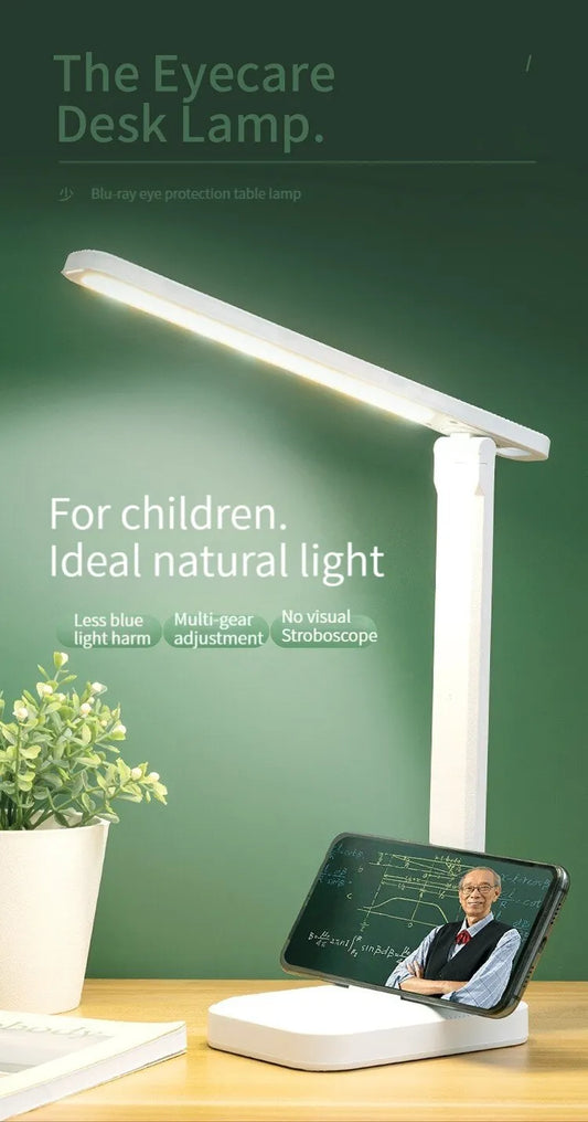 Foldable LED Desk Lamp with Touch Switch