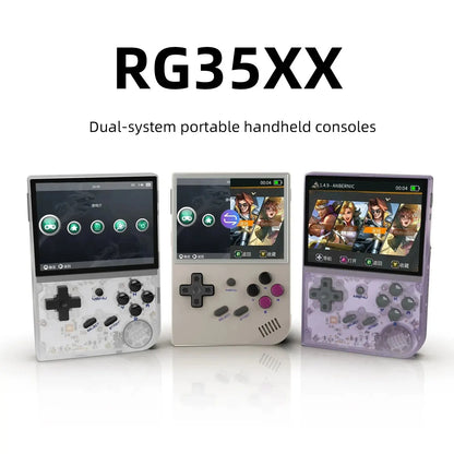 ANBERNIC RG35XX consola de juegos portátil Retro con pantalla IPS HD de 3,5 pulgadas con Linux y GarlicOS