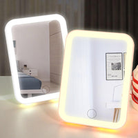 Espejo de tocador con luz LED, imagen 1