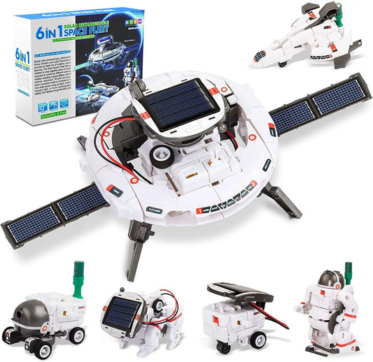 Kit de robot solar espacial STEM 6 en 1