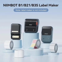 Rollos de etiquetas térmicas Niimbot B1, B21 y B3S, imagen 1